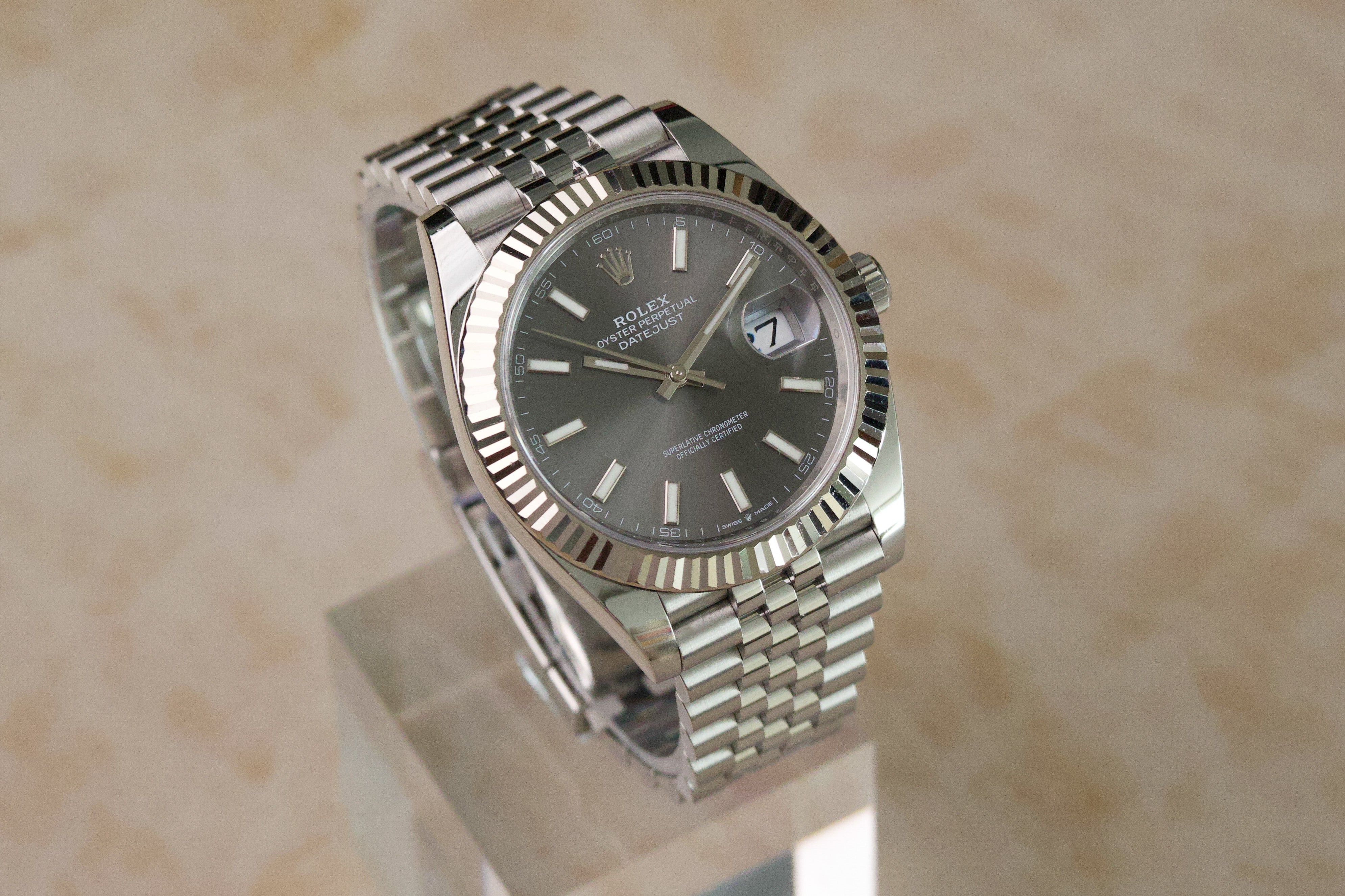 Rolex Datejust 41 Rhodium – Ref. 126334