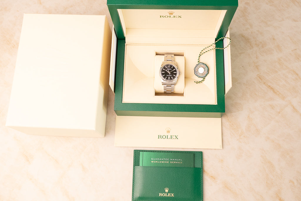 Rolex Oyster Perpetual 34 Black – Ref. 124200 2021