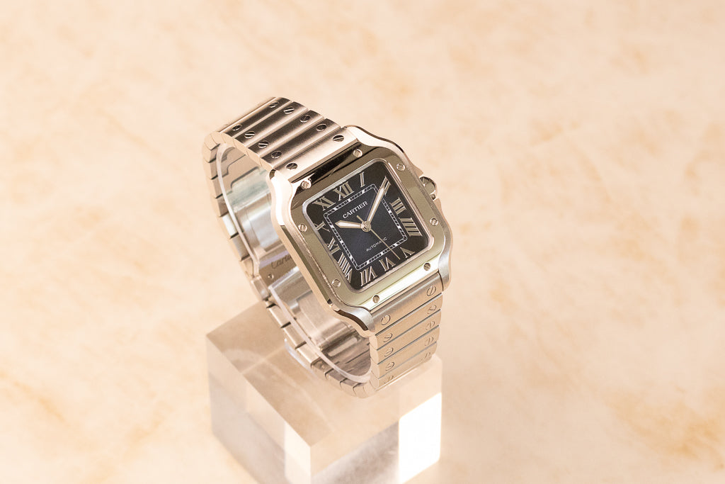 Cartier Santos de Cartier Medium Blue – Ref. WSSA0063 2026