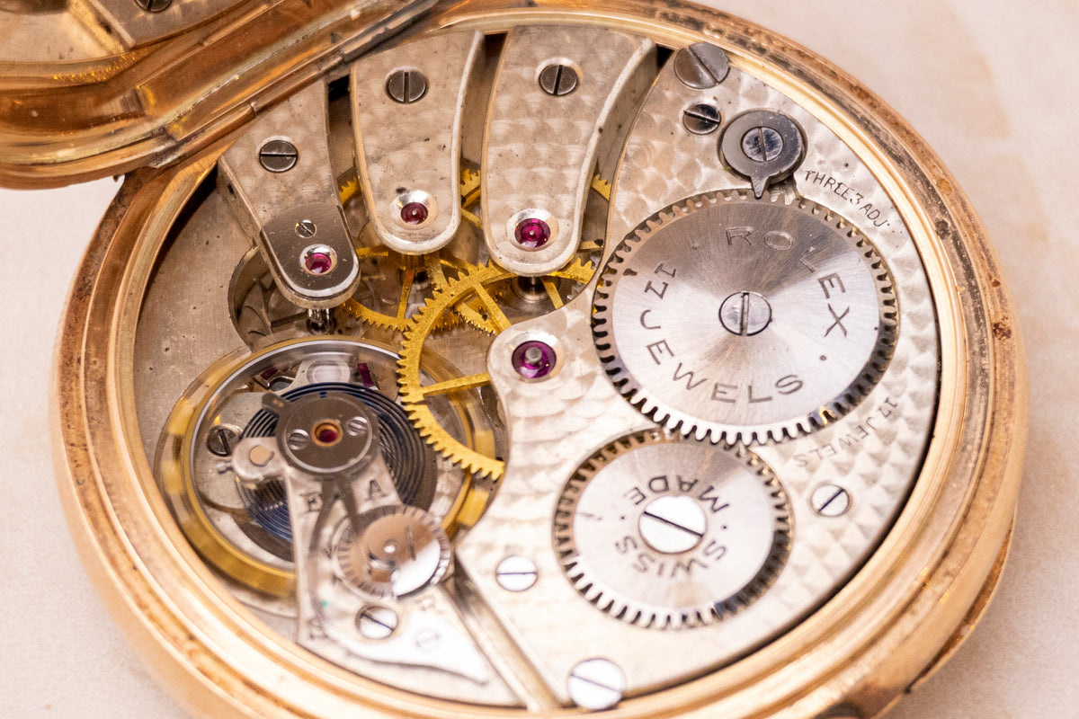 Rolex Zakhorloge 9K Goud – Jaren '20/'30