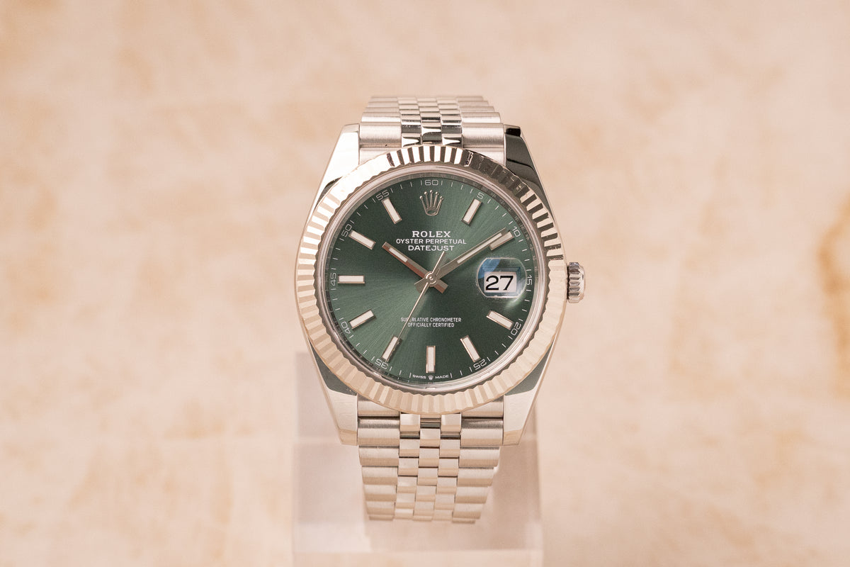 Rolex Datejust 41 Mint Green – Ref. 126334 2023