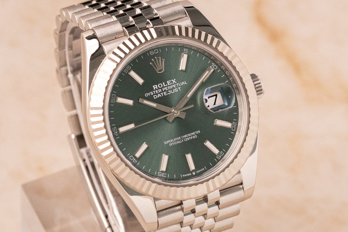 Rolex Datejust 41 Mint Green – Ref. 126334 2023