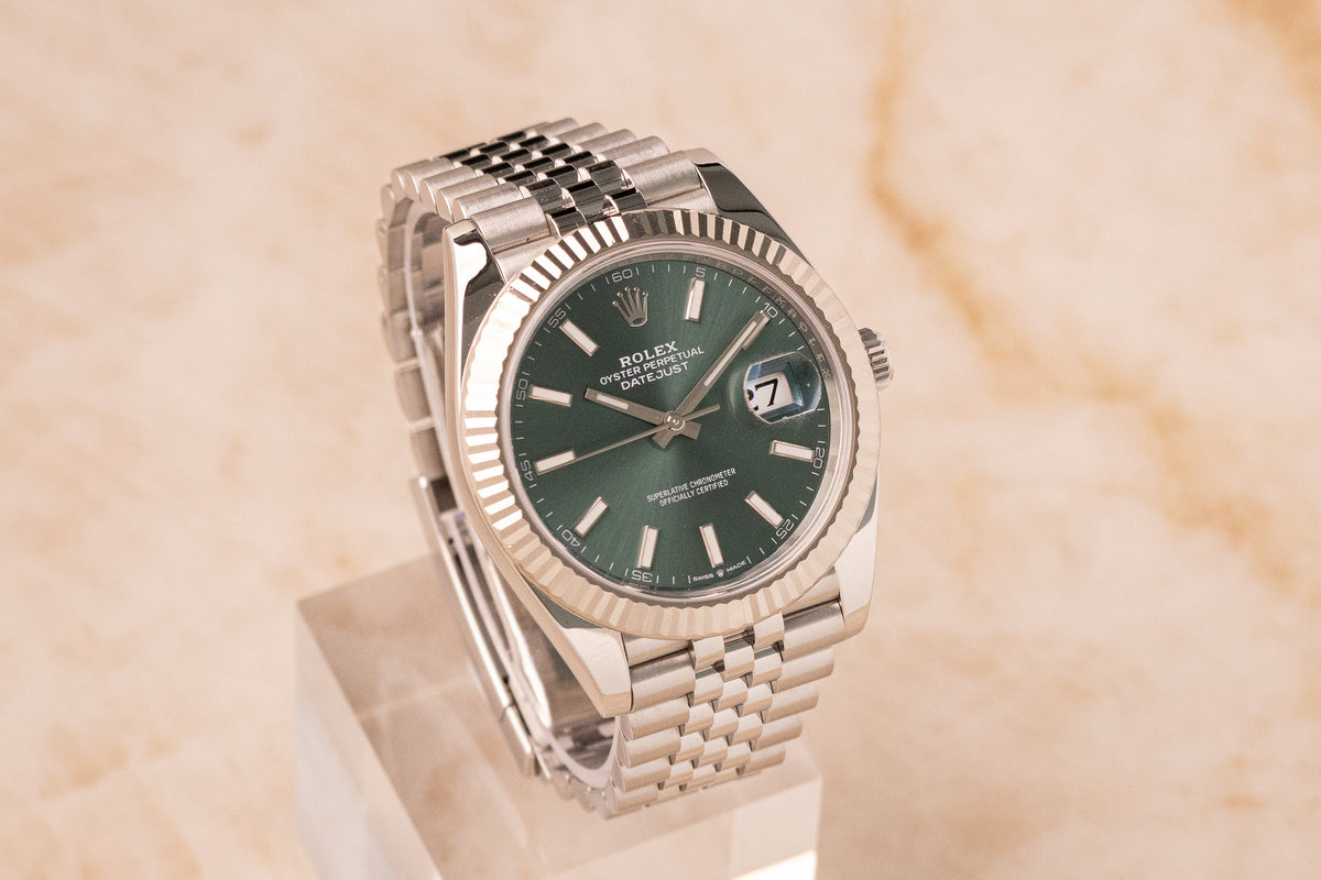 Rolex Datejust 41 Mint Green – Ref. 126334 2023
