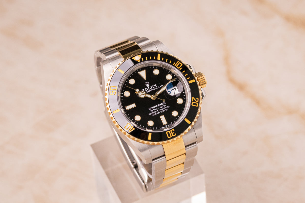 Rolex Submariner Date Two-Tone Black – Ref. 126613LN