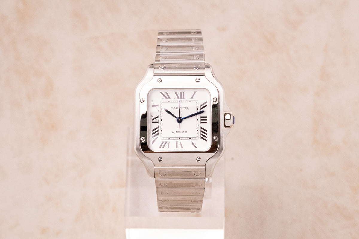 Cartier Santos de Cartier Medium White – Ref. WSSA0029 2026