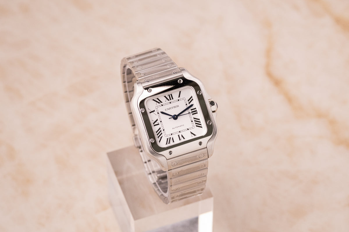 Cartier Santos de Cartier Medium White – Ref. WSSA0029 2026
