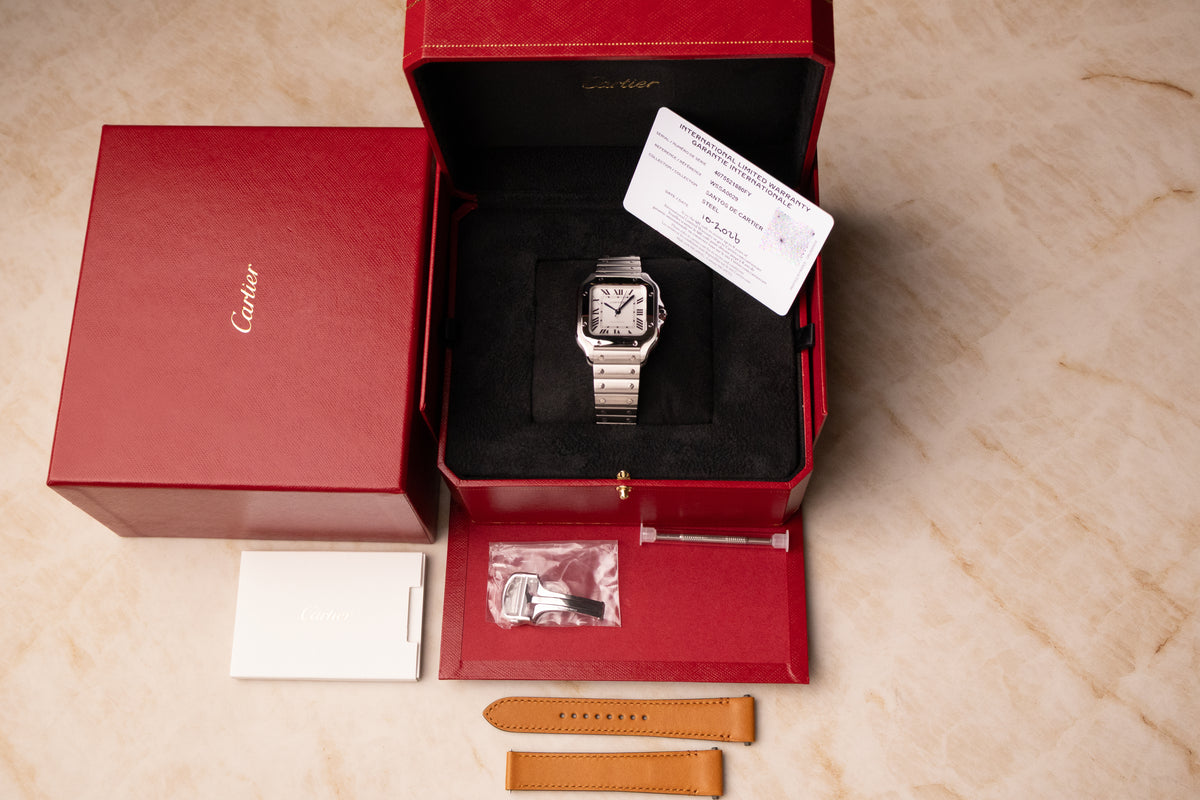 Cartier Santos de Cartier Medium White – Ref. WSSA0029 "2026"