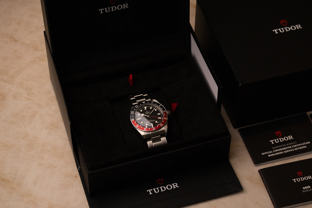 Tudor Black Bay GMT Pepsi ref. 79830RB with box