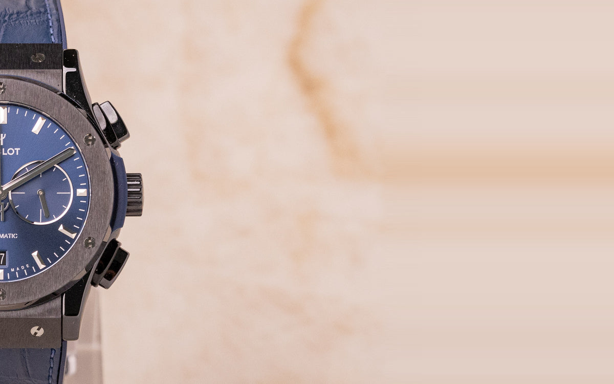 Hublot Classic Fusion Chronograph Ceramic Blue 2021 – Ref. 541.CM.7170.LR