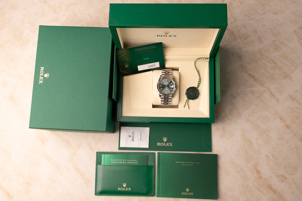 Rolex Datejust 36 Mint Green – Ref. 126234