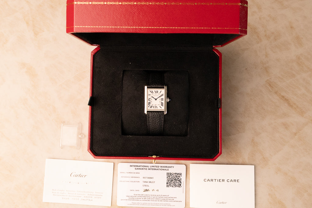 Cartier Tank Must Large – Ref. WSTA0041 2021