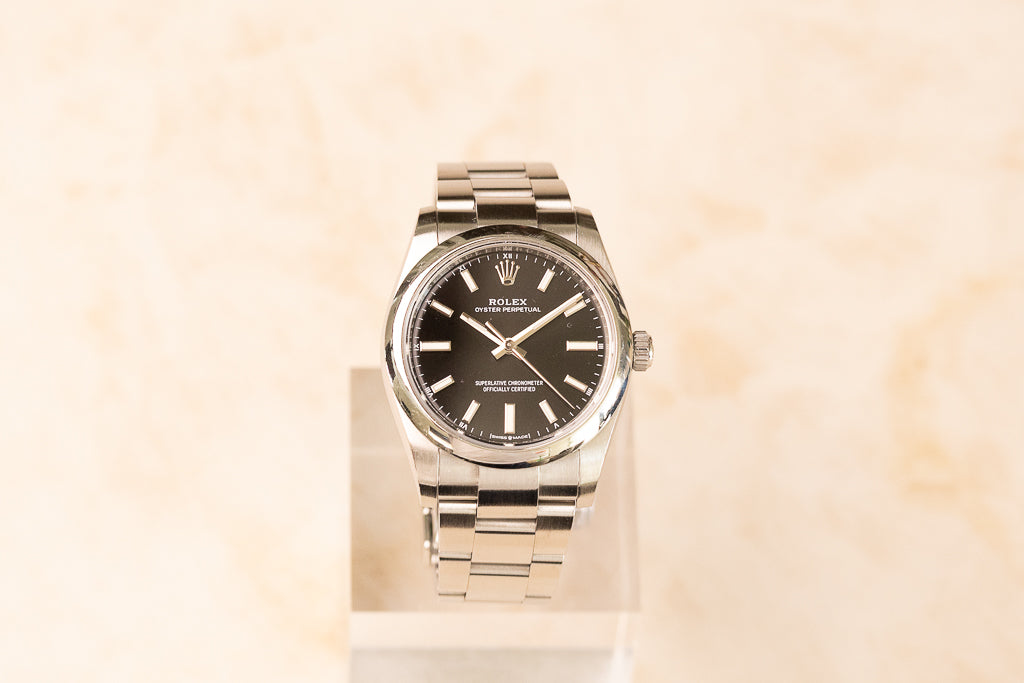 Rolex Oyster Perpetual 34 Black – Ref. 124200 2021