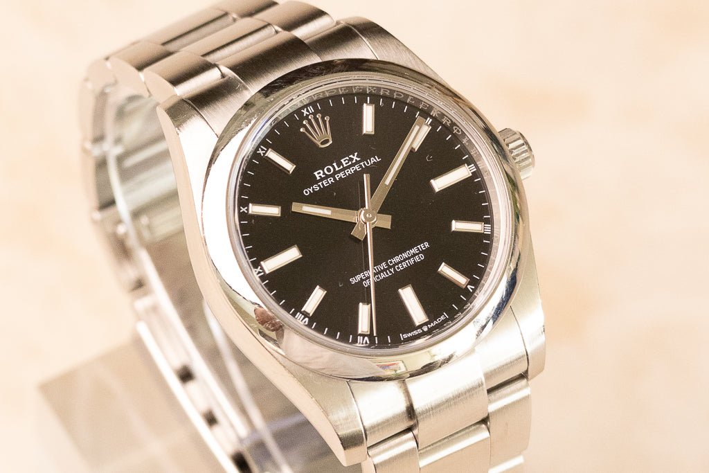 Rolex Oyster Perpetual 34 Black – Ref. 124200 2021