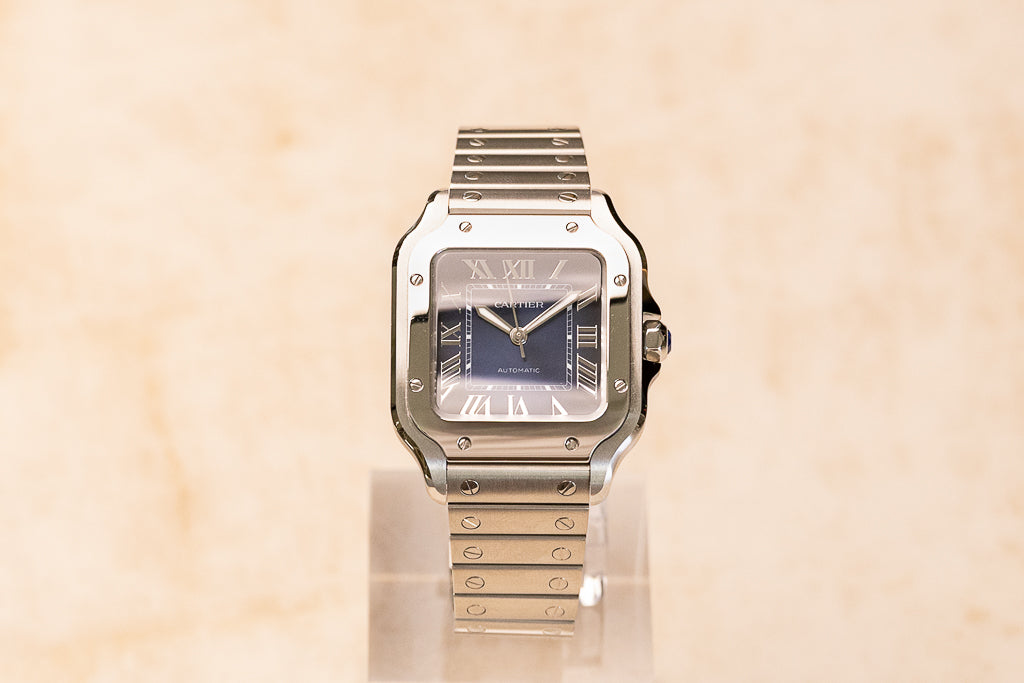 Cartier Santos de Cartier Medium Blue – Ref. WSSA0063 2026