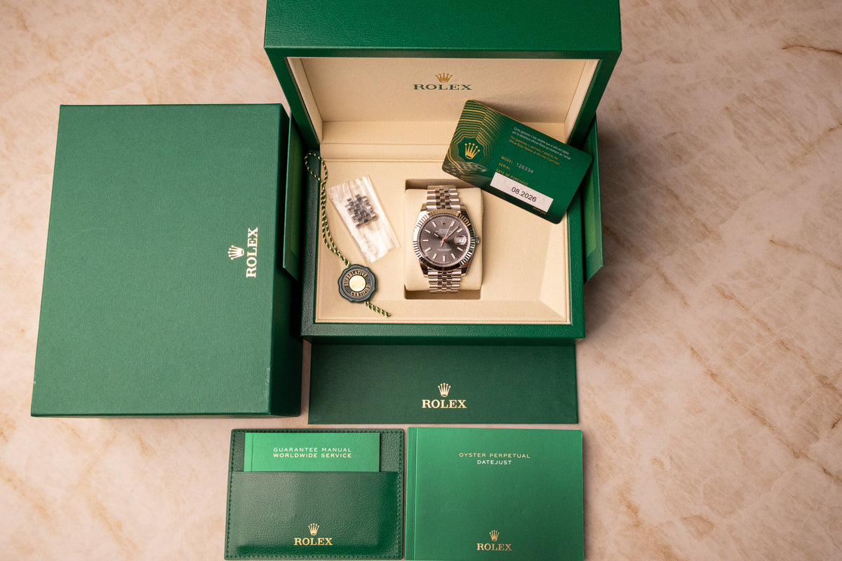 Rolex Datejust 41 Rhodium – Ref. 126334 2026