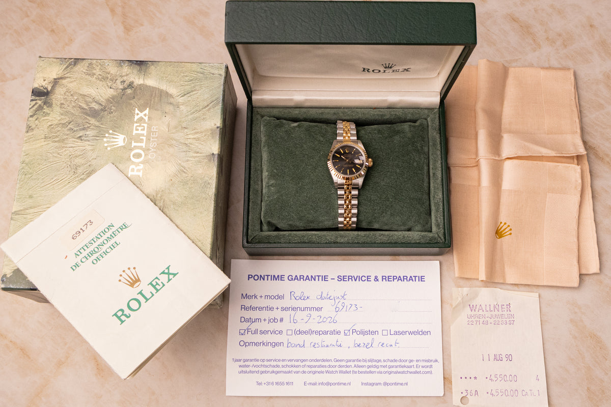 Rolex Lady-Datejust 26 Tapestry Two-Tone – Ref. 69173