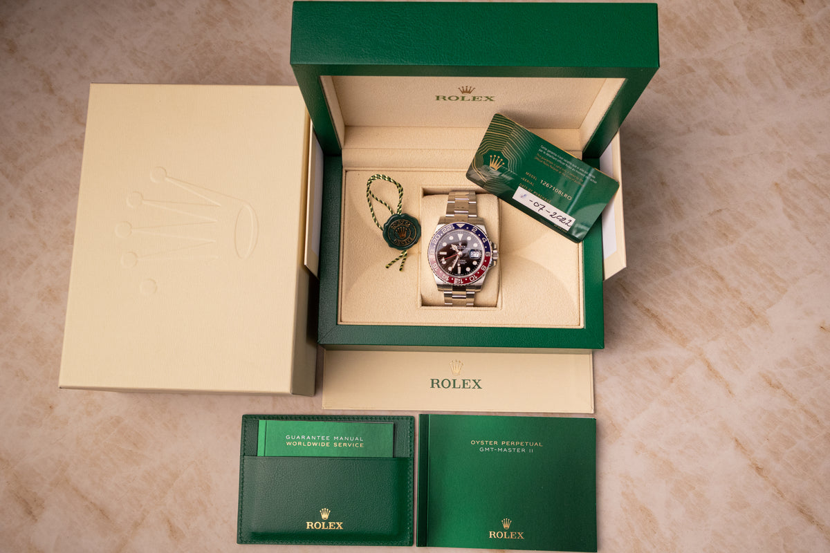 Rolex GMT-Master II "Pepsi" – Ref. 126710BLRO 2022