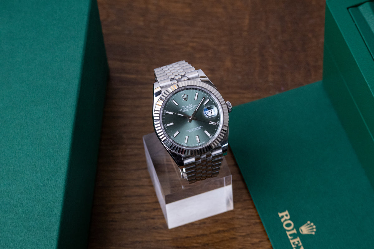 Rolex Datejust 41 Mint Green – Ref. 126334 2023