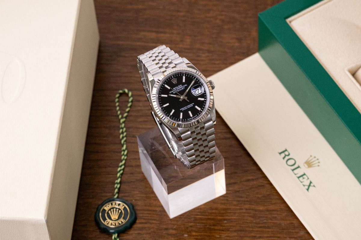 Rolex Datejust 36 Black – Ref. 126234 2024