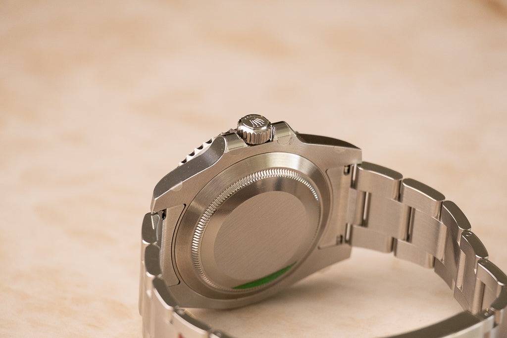 Rolex Submariner Date ref. 116610LN — zwarte wijzerplaat met Cerachrom-lunette crown