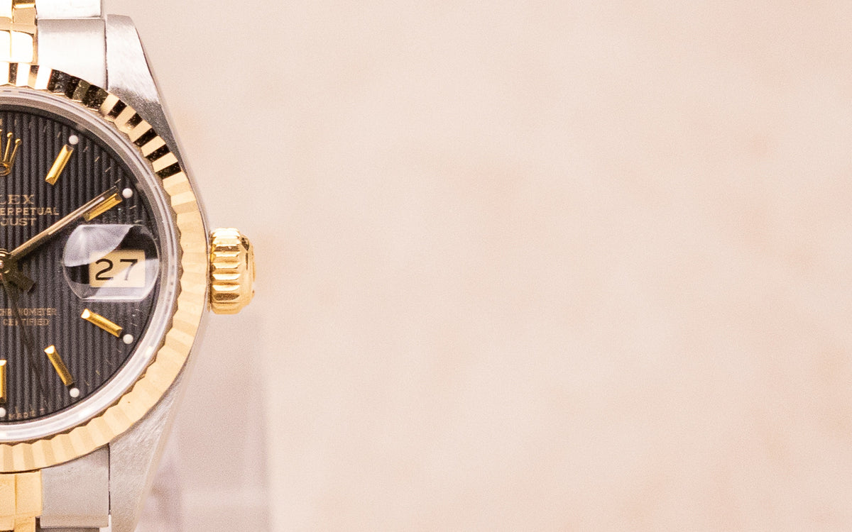 Rolex Lady-Datejust 26 Tapestry Two-Tone – Ref. 69173