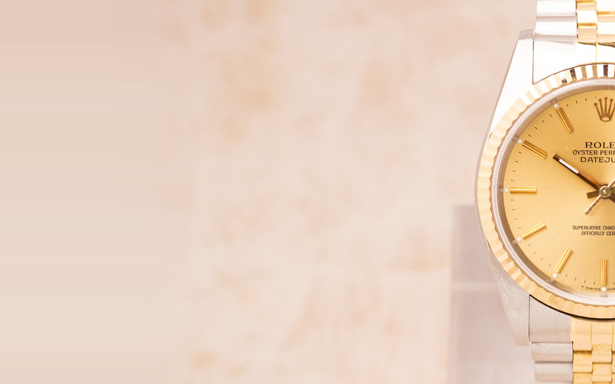 Rolex Datejust 36 Champagne Two-Tone – Ref. 16233