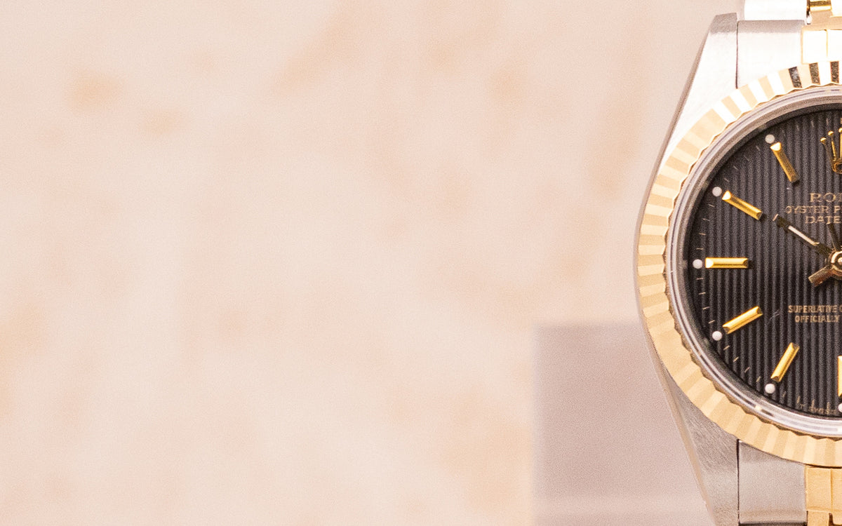Rolex Lady-Datejust 26 Tapestry Two-Tone – Ref. 69173